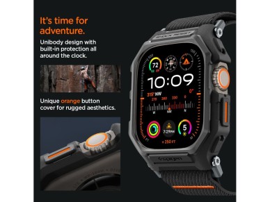 Spigen Lite Fit Pro Case with Strap for Apple Watch Ultra 1 / 2 (49mm) - Matte Black Spigen Lite Fit Pro Case with Strap for Apple Watch Ultra 1 / 2 (49mm) - Matte Black