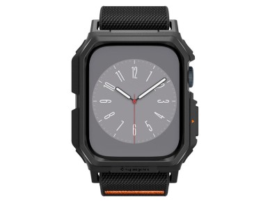 Spigen Lite Fit Pro Case with Strap for Apple Watch 4 / 5 / 6 / 7 / 8 / 9 / SE (44 / 45 mm) - Matte 