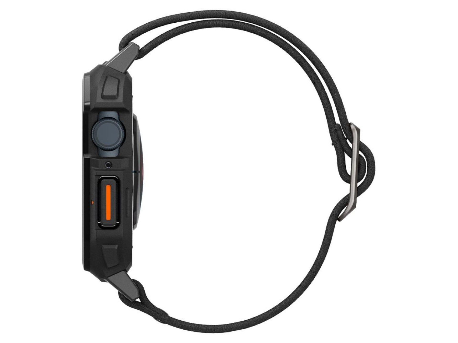 Funda Spigen Lite Fit Pro con correa para Apple Watch 4 / 5 / 6 / 7 / 8 / 9 / SE (44 / 45 mm) - Negr
