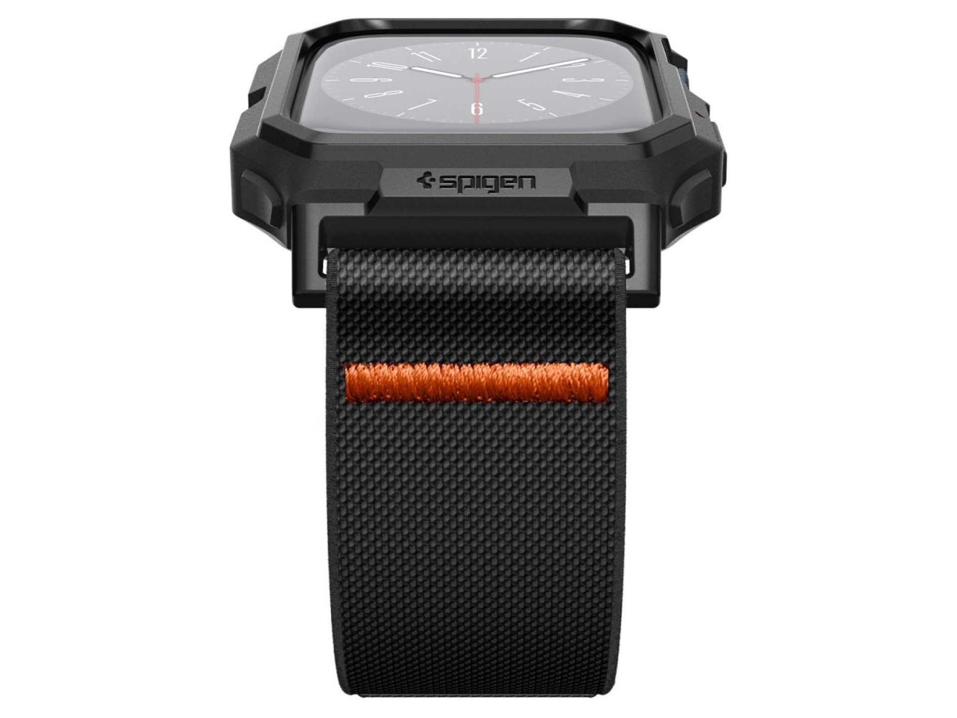Funda Spigen Lite Fit Pro con correa para Apple Watch 4 / 5 / 6 / 7 / 8 / 9 / SE (44 / 45 mm) - Negr
