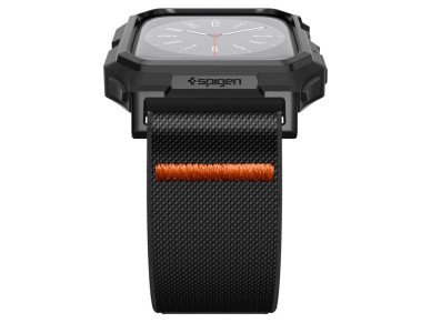 Spigen Lite Fit Pro Case with Strap for Apple Watch 4 / 5 / 6 / 7 / 8 / 9 / SE (44 / 45 mm) - Matte 