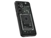 Capa Spigen Ultra Hybrid para Samsung Galaxy S23 FE - Cinza Escuro (Estampa Zero One) Capa Spigen Ultra Hybrid para Samsung Galaxy S23 FE - Cinza Escuro (Estampa Zero One)