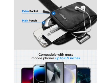 Spigen Dynamic Shield A702 Armband - Black Spigen Dynamic Shield A702 Armband - Black