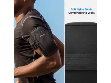 Spigen Dynamic Shield A702 Armband - Black Spigen Dynamic Shield A702 Armband - Black