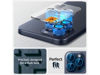 Protector de cámara Spigen Optik.tR EZ Fit para iPhone 14 Pro / Pro Max / 15 Pro / Pro Max - Azul ti Protector de cámara Spigen Optik.tR EZ Fit para iPhone 14 Pro / Pro Max / 15 Pro / Pro Max - Azul ti