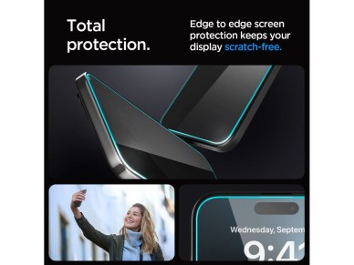 Spigen Glas.tR EZ Fit Privacy Tempered Glass for iPhone 15 Plus Spigen Glas.tR EZ Fit Privacy Tempered Glass for iPhone 15 Plus