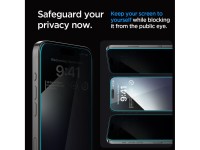 Spigen Glas.tR EZ Fit Privacy Tempered Glass for iPhone 15 Plus Spigen Glas.tR EZ Fit Privacy Tempered Glass for iPhone 15 Plus