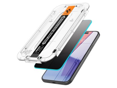 Spigen Glas.tR EZ Fit Privacy Tempered Glass for iPhone 15 Plus Spigen Glas.tR EZ Fit Privacy Tempered Glass for iPhone 15 Plus
