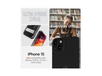 Capa Spigen Ultra Hybrid S MagSafe com suporte para iPhone 15 - Preta Capa Spigen Ultra Hybrid S MagSafe com suporte para iPhone 15 - Preta