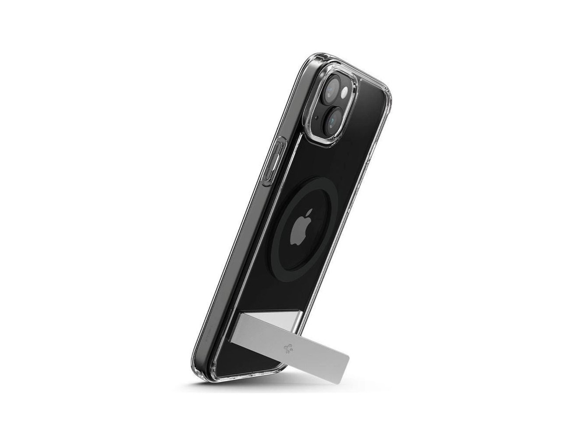 Capa Spigen Ultra Hybrid S MagSafe com suporte para iPhone 15 - Preta