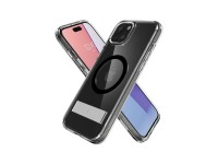 Capa Spigen Ultra Hybrid S MagSafe com suporte para iPhone 15 - Preta Capa Spigen Ultra Hybrid S MagSafe com suporte para iPhone 15 - Preta