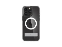 Spigen Ultra Hybrid S MagSafe Case with Stand for iPhone 15 Pro - Transparent Spigen Ultra Hybrid S MagSafe Case with Stand for iPhone 15 Pro - Transparent
