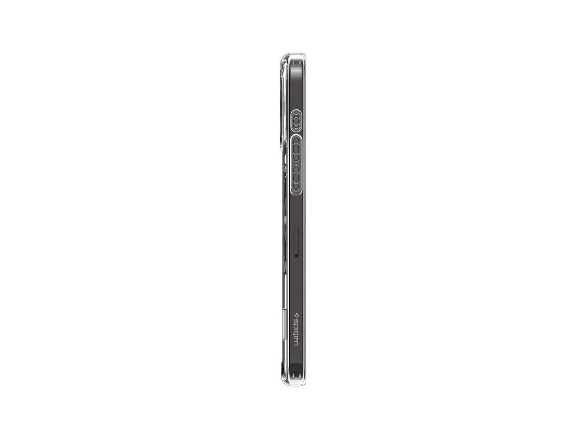 Spigen Ultra Hybrid S MagSafe Case with Stand for iPhone 15 Pro - Transparent
