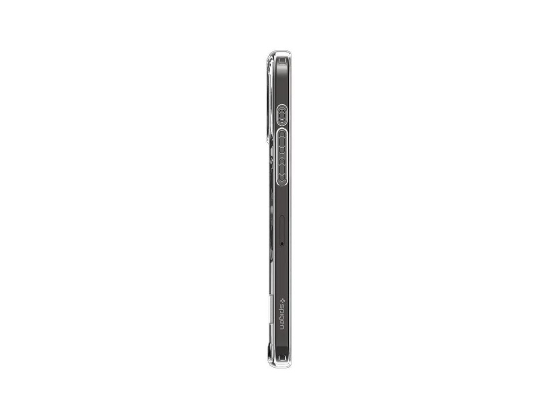 Spigen Ultra Hybrid S MagSafe Case with Stand for iPhone 15 Pro - Transparent