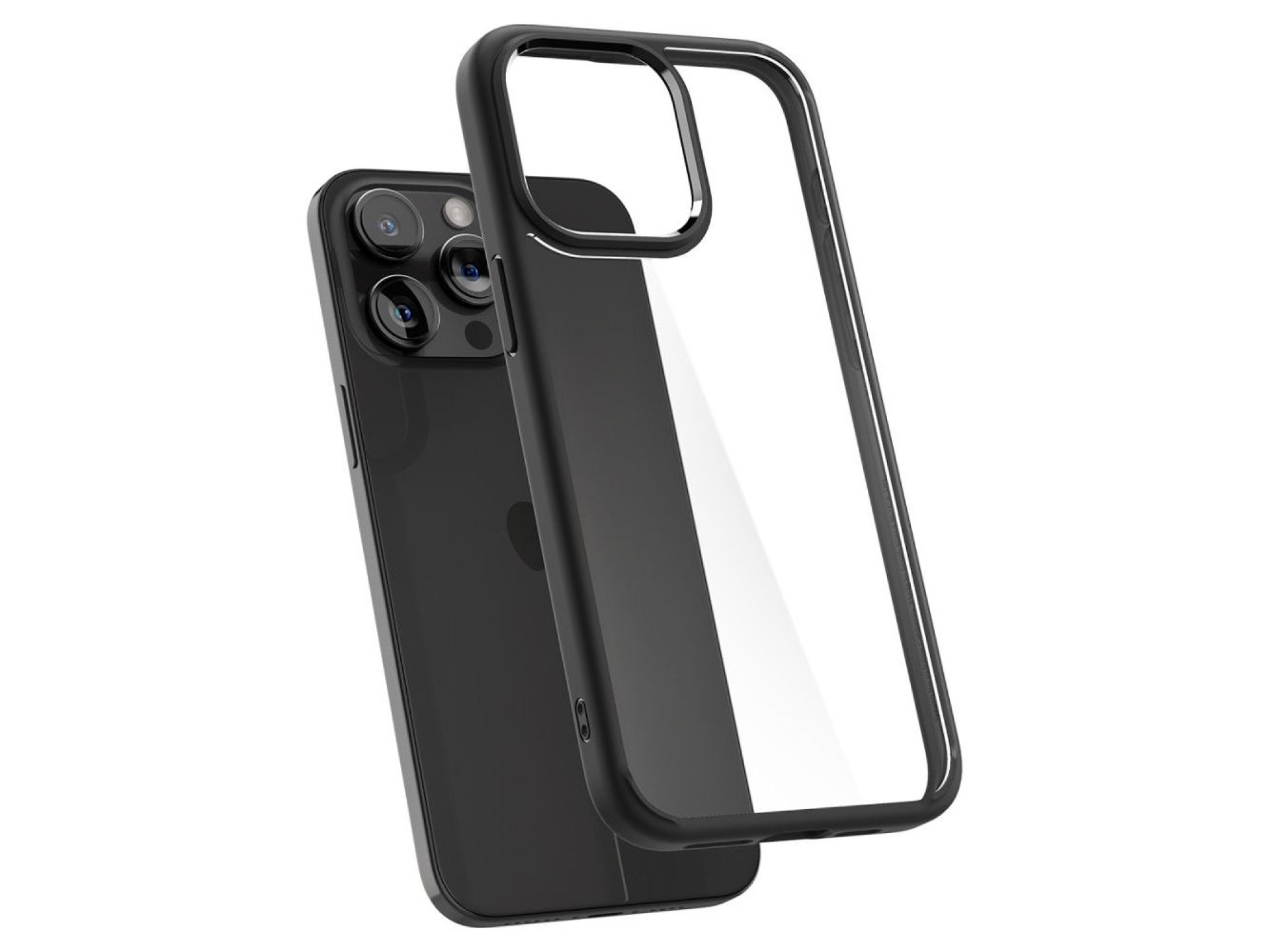 Spigen Ultra Hybrid iPhone 15 Pro Case - Matte Black