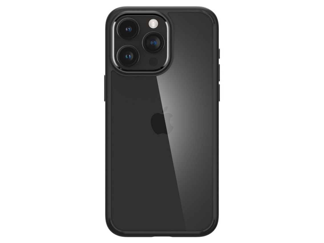 Spigen Ultra Hybrid iPhone 15 Pro Case - Matte Black