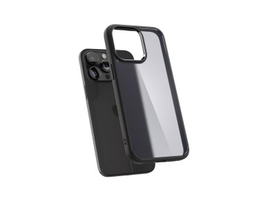 Spigen Ultra Hybrid iPhone 15 Pro Case - Clear Black Spigen Ultra Hybrid iPhone 15 Pro Case - Clear Black