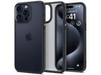 Funda Spigen Ultra Hybrid para iPhone 15 Pro - Transparente negra Funda Spigen Ultra Hybrid para iPhone 15 Pro - Transparente negra