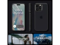 Funda Spigen Ultra Hybrid para iPhone 15 Pro - Transparente negra Funda Spigen Ultra Hybrid para iPhone 15 Pro - Transparente negra