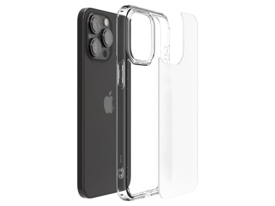 Spigen Ultra Hybrid iPhone 15 Pro Case - Clear Matte Spigen Ultra Hybrid iPhone 15 Pro Case - Clear Matte