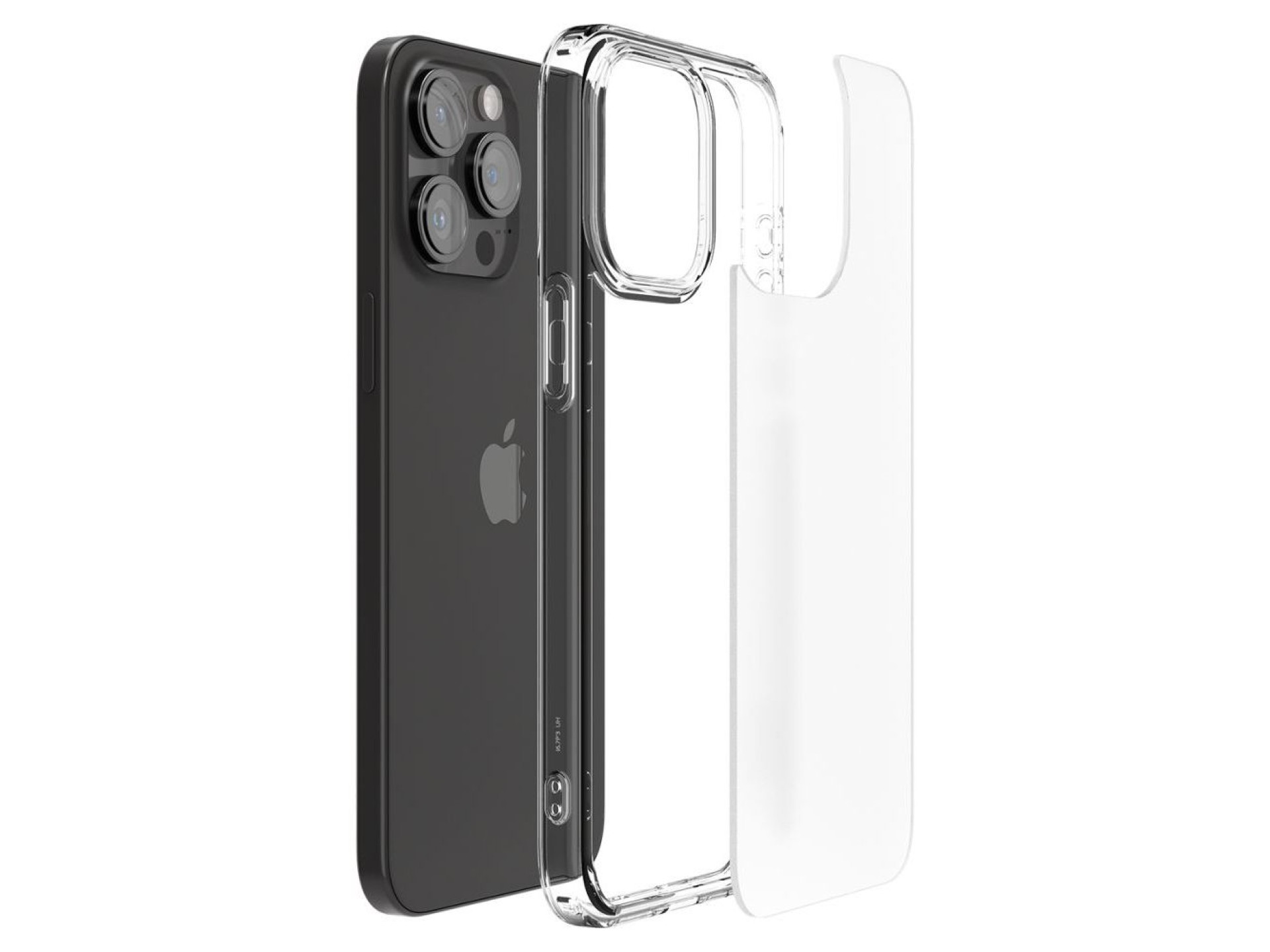 Capa Spigen Ultra Hybrid para iPhone 15 Pro - Transparente Fosca