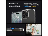 Capa Spigen Ultra Hybrid para iPhone 15 Pro - Transparente Fosca Capa Spigen Ultra Hybrid para iPhone 15 Pro - Transparente Fosca
