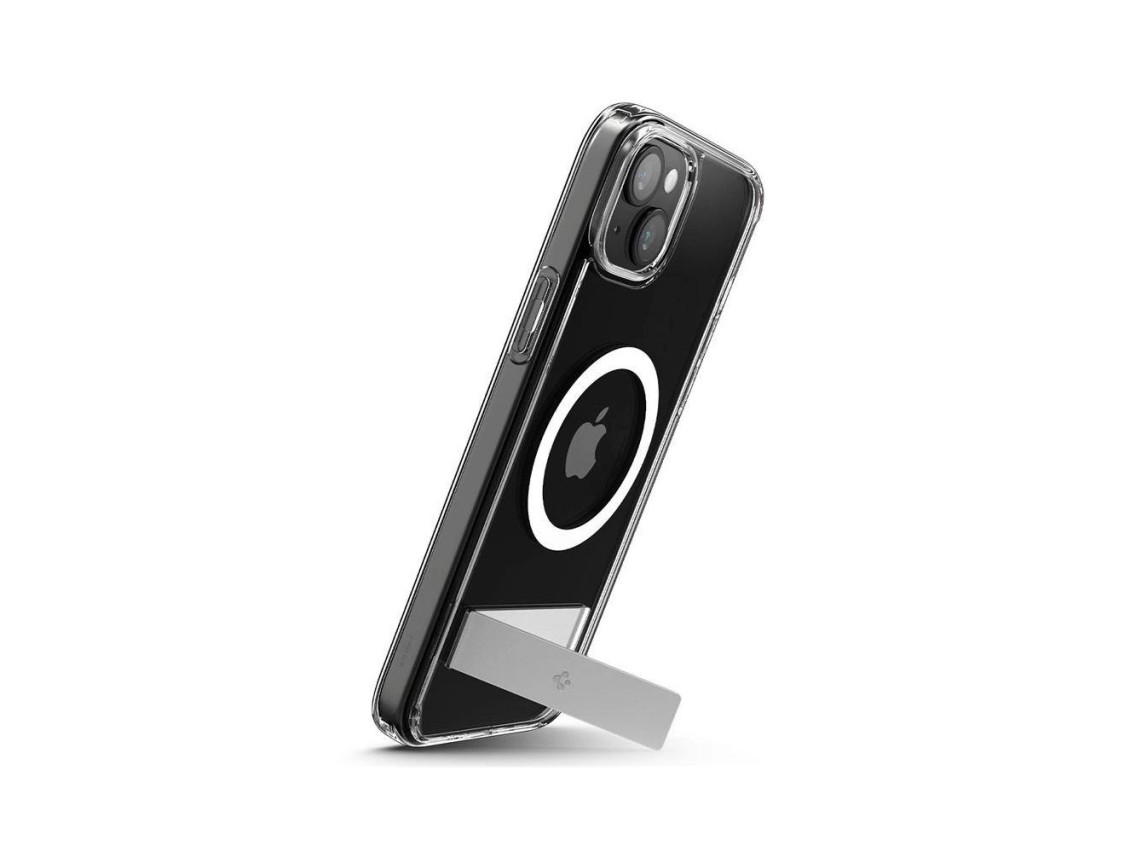 Funda Spigen Ultra Hybrid S MagSafe, transparente - iPhone 15 Plus