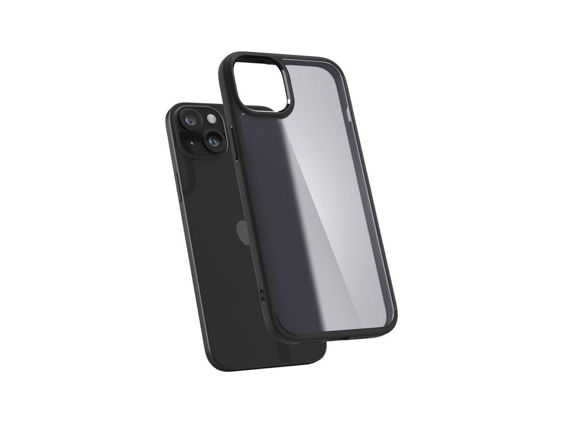 Spigen Ultra Hybrid iPhone 15 Plus Case - Black