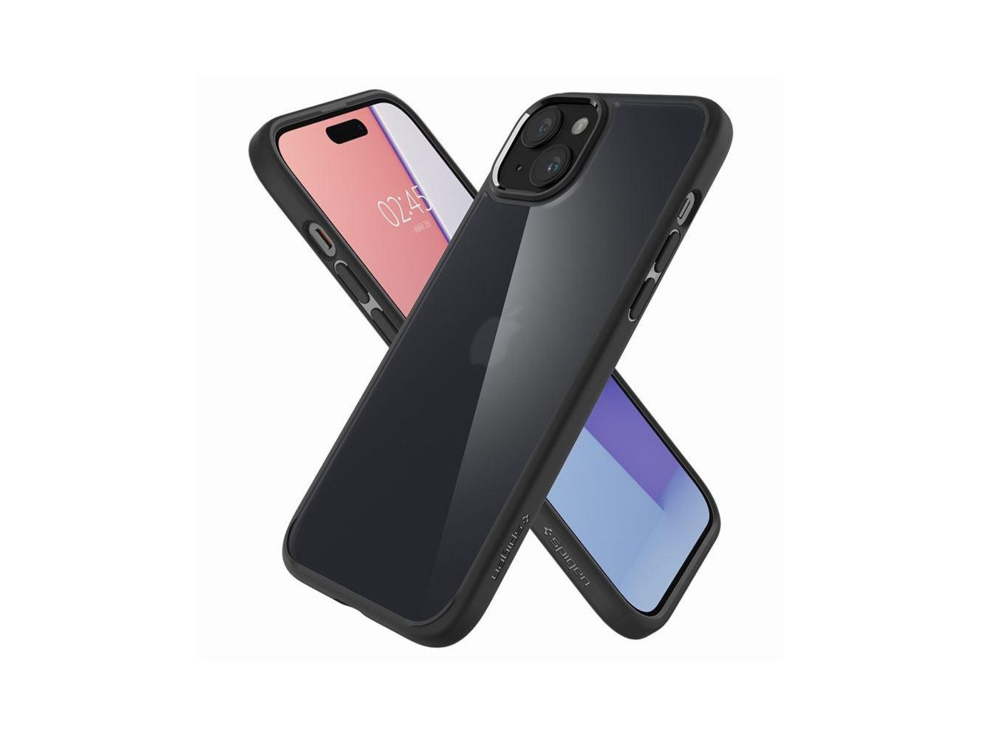 Spigen Ultra Hybrid iPhone 15 Plus Case - Black