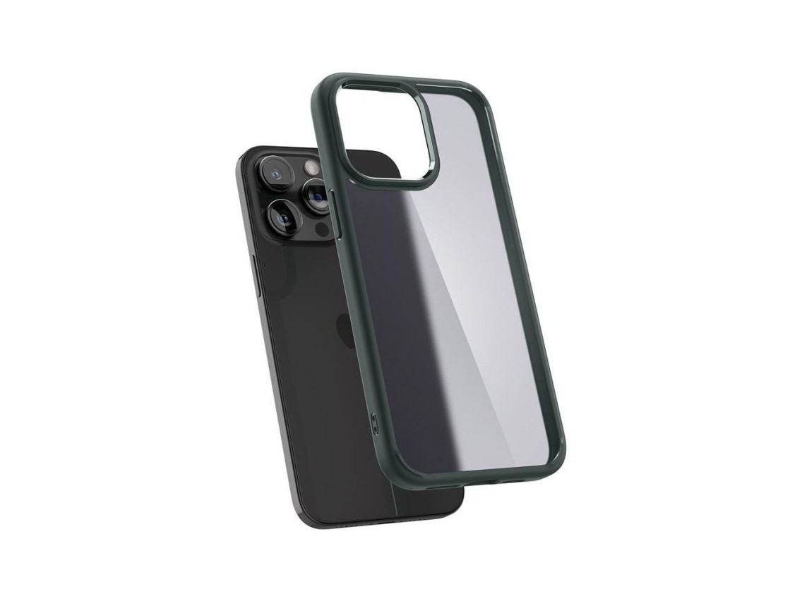 Spigen Ultra Hybrid iPhone 15 Pro Max Case - Dark Green