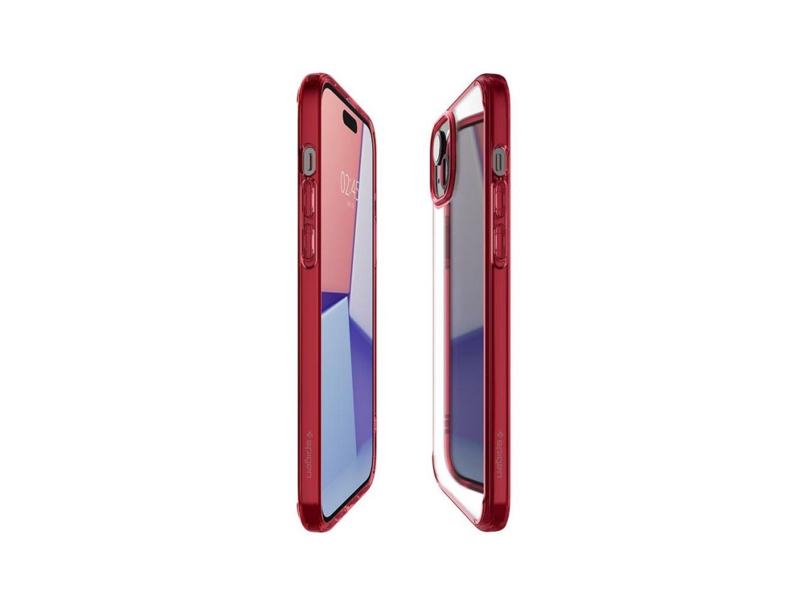 Spigen Ultra Hybrid iPhone 15 Plus Case - Red