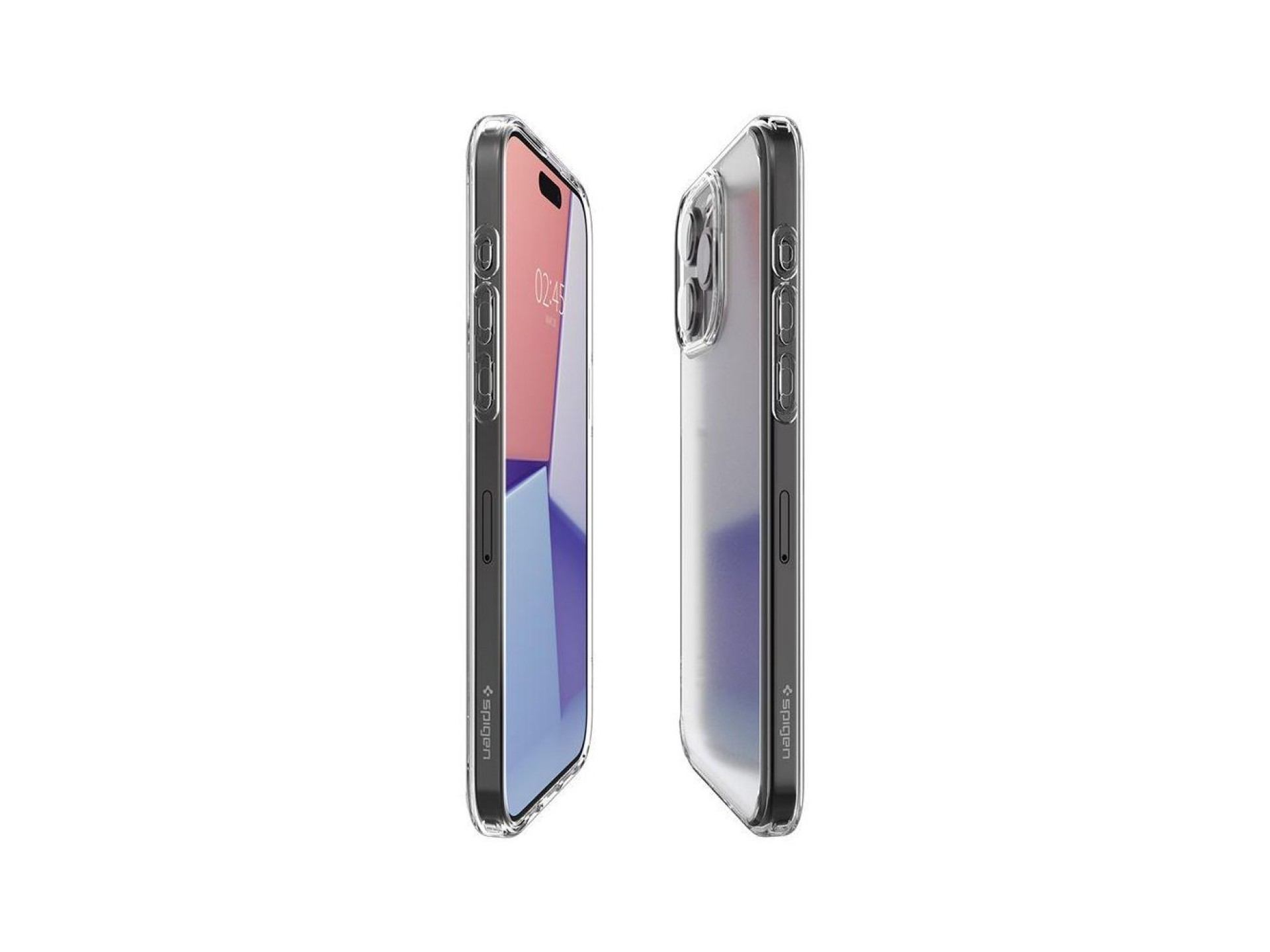 Capa Spigen Ultra Hybrid para iPhone 15 Pro Max - Transparente Fosca