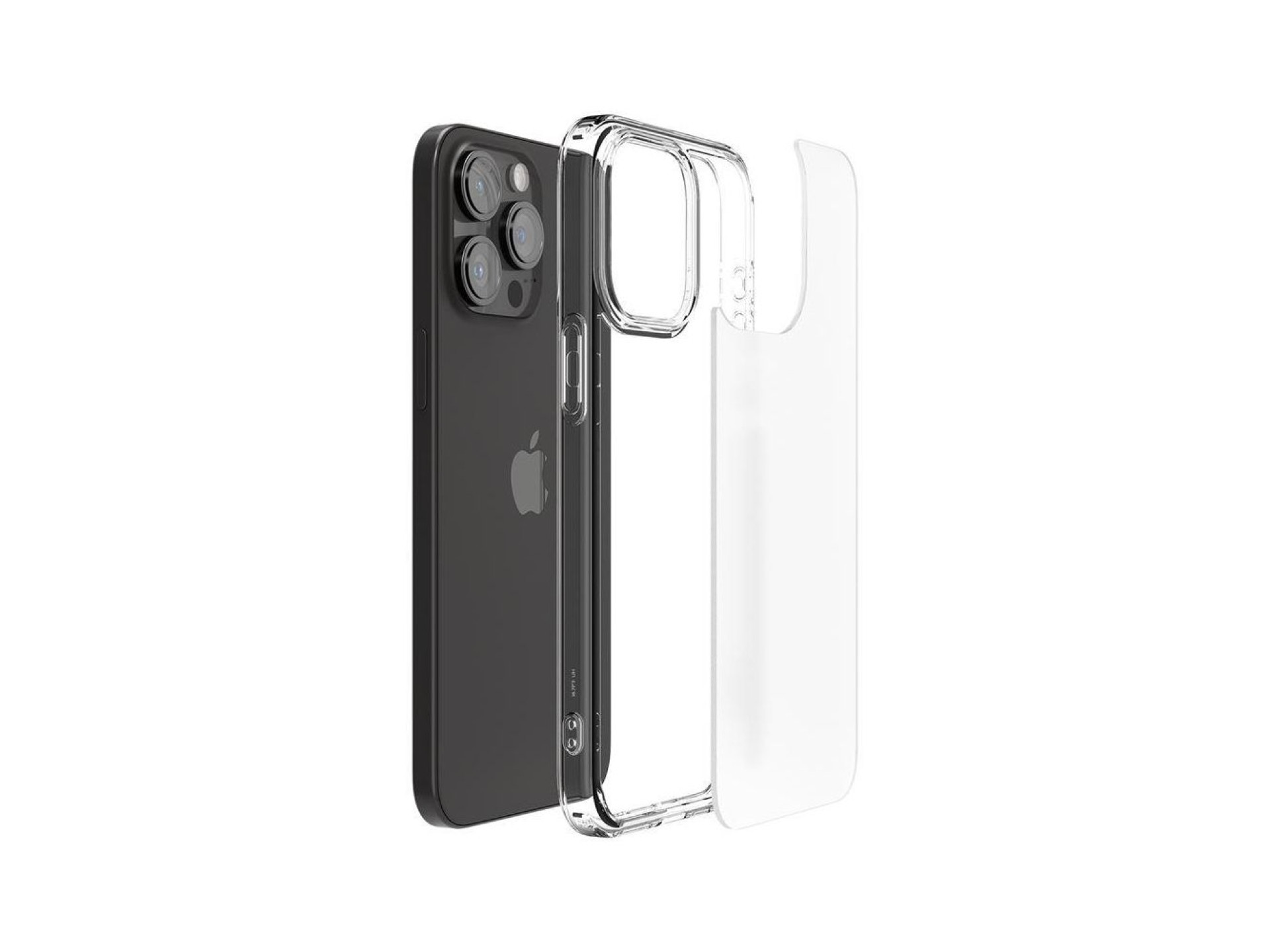 Capa Spigen Ultra Hybrid para iPhone 15 Pro Max - Transparente Fosca