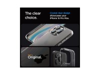 Capa Spigen Ultra Hybrid para iPhone 15 Pro Max - Transparente Fosca Capa Spigen Ultra Hybrid para iPhone 15 Pro Max - Transparente Fosca