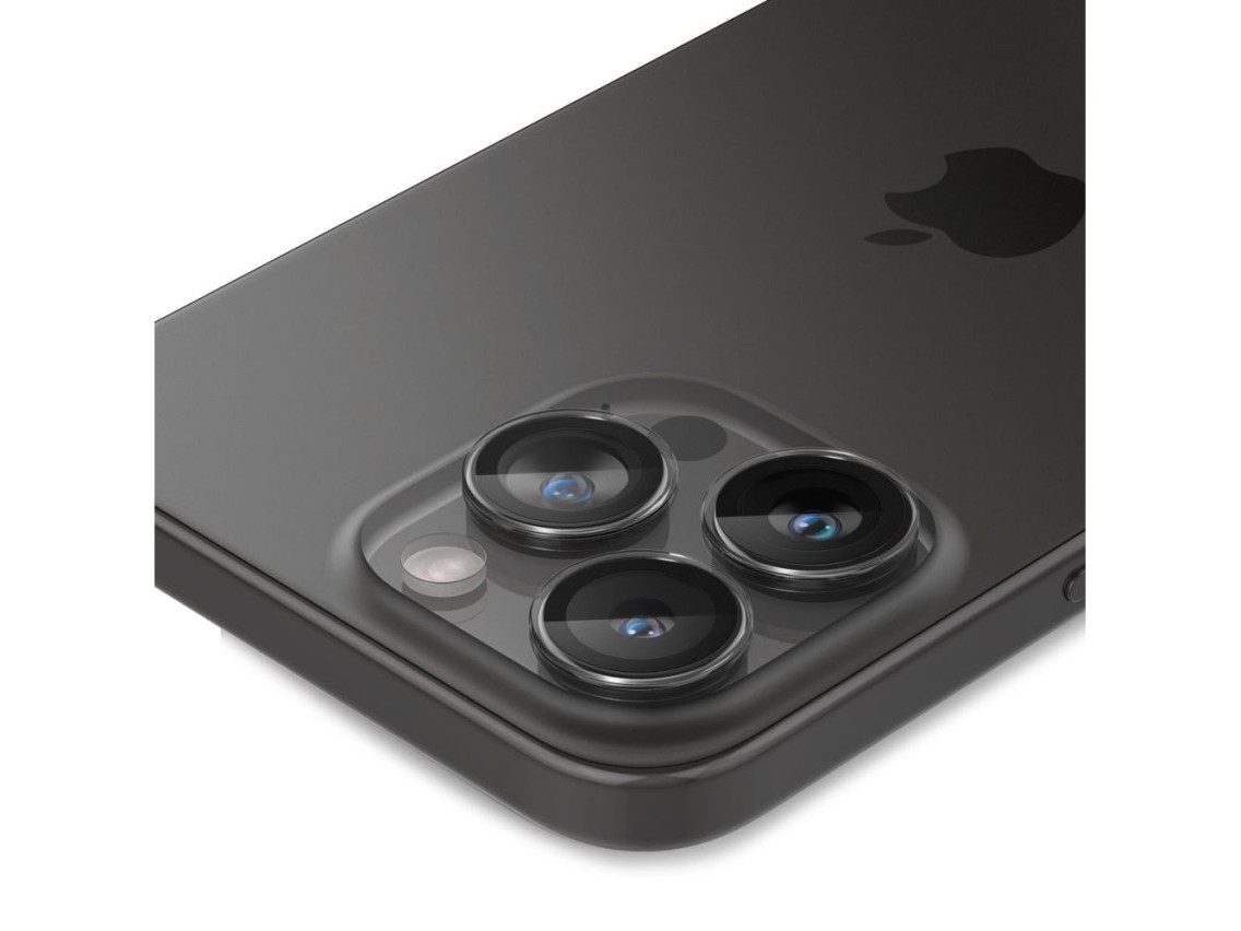 Funda para c�mara Spigen Glas.tR EZ Fit Optik Pro para iPhone 15 Pro / 15 Pro Max / 16 Pro / 16 Pro 