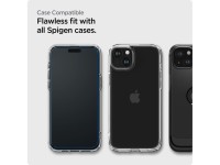 Protector de pantalla de vidrio templado Spigen ALM Glass FC para iPhone 15 Plus - negro, 2 unidades Protector de pantalla de vidrio templado Spigen ALM Glass FC para iPhone 15 Plus - negro, 2 unidades