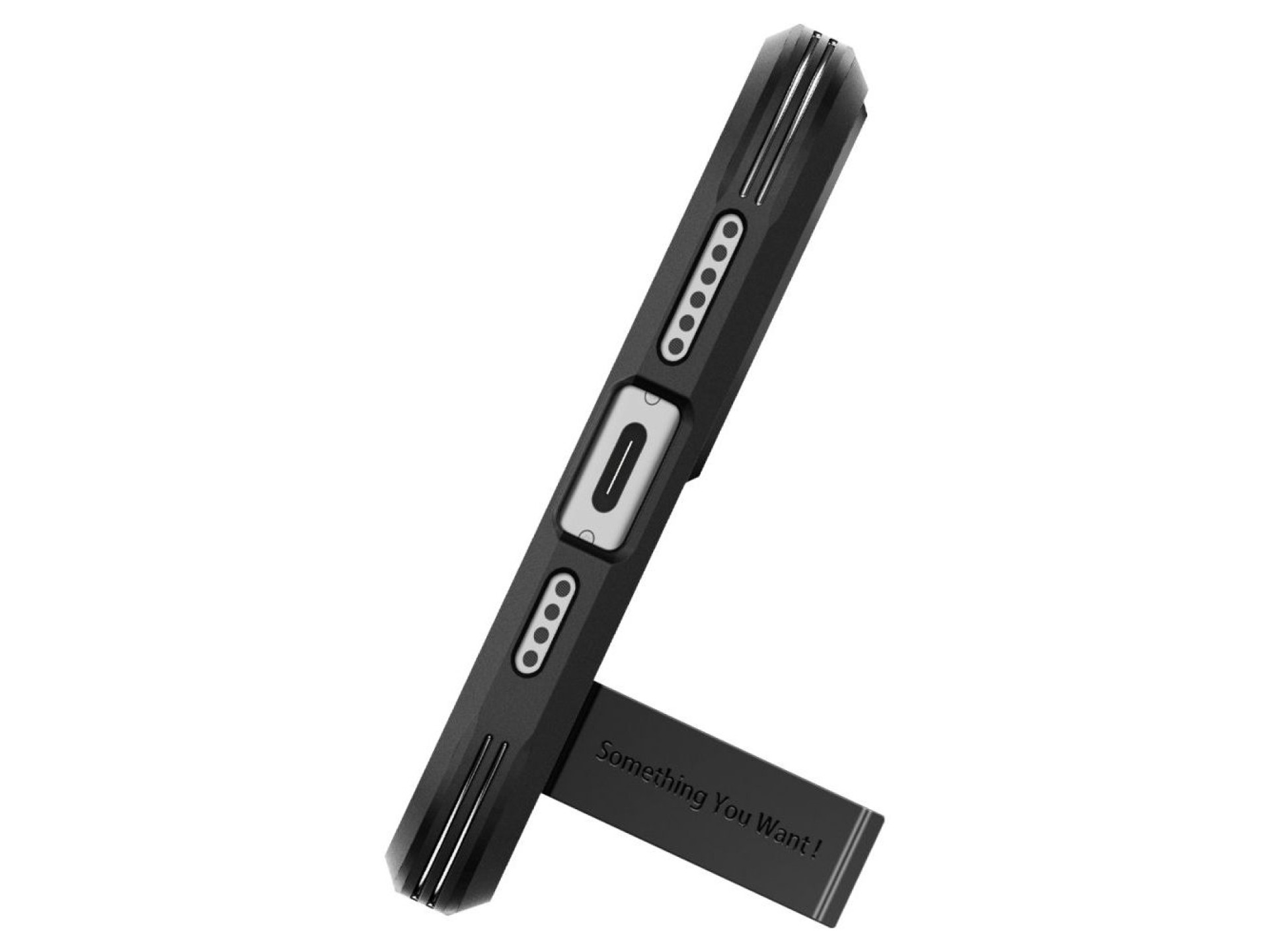 Capa Spigen Tough Armor MagSafe para iPhone 15 - preta