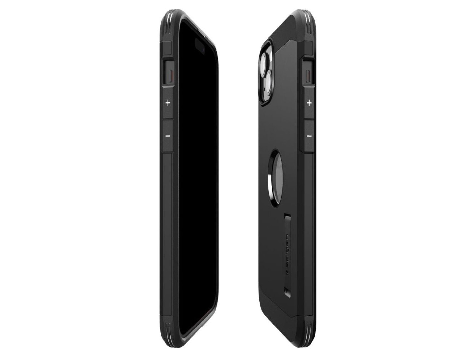 Capa Spigen Tough Armor MagSafe para iPhone 15 - preta