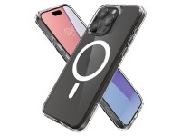 Capa Spigen Ultra Hybrid Mag com MagSafe para iPhone 15 Pro - Transparente Fosca Capa Spigen Ultra Hybrid Mag com MagSafe para iPhone 15 Pro - Transparente Fosca