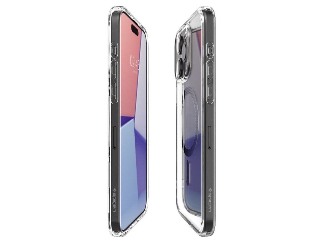 Spigen Ultra Hybrid Mag Case with MagSafe for iPhone 15 Pro - Gray