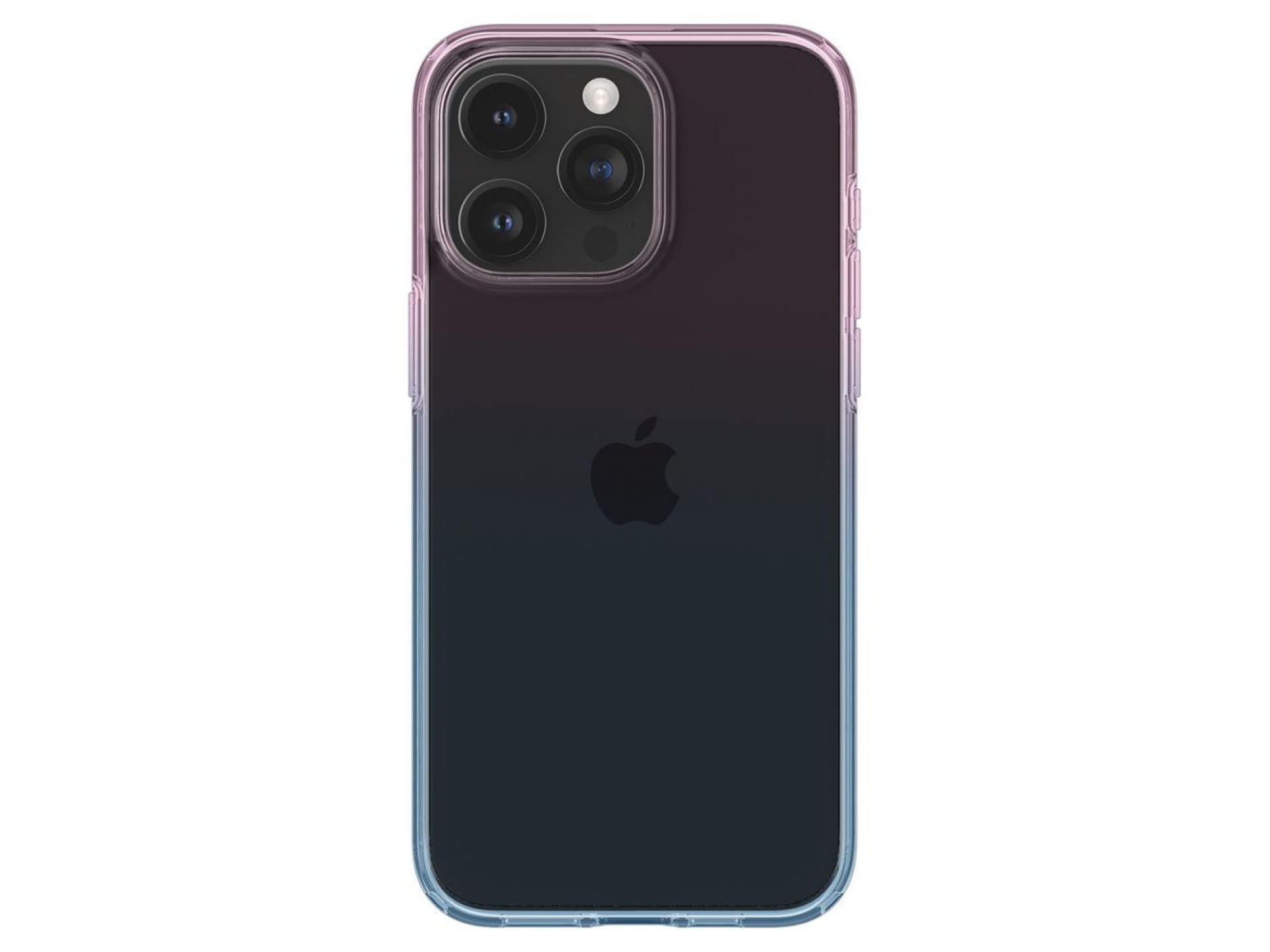 Capa Spigen Liquid Crystal para iPhone 15 Pro - Rosa/Azul