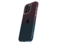 Capa Spigen Liquid Crystal para iPhone 15 Pro - Rosa/Azul Capa Spigen Liquid Crystal para iPhone 15 Pro - Rosa/Azul