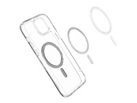 Spigen Ultra Hybrid Mag Case with MagSafe for iPhone 15 Plus - Black