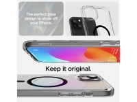Spigen Ultra Hybrid Mag Case with MagSafe for iPhone 15 Plus - Black