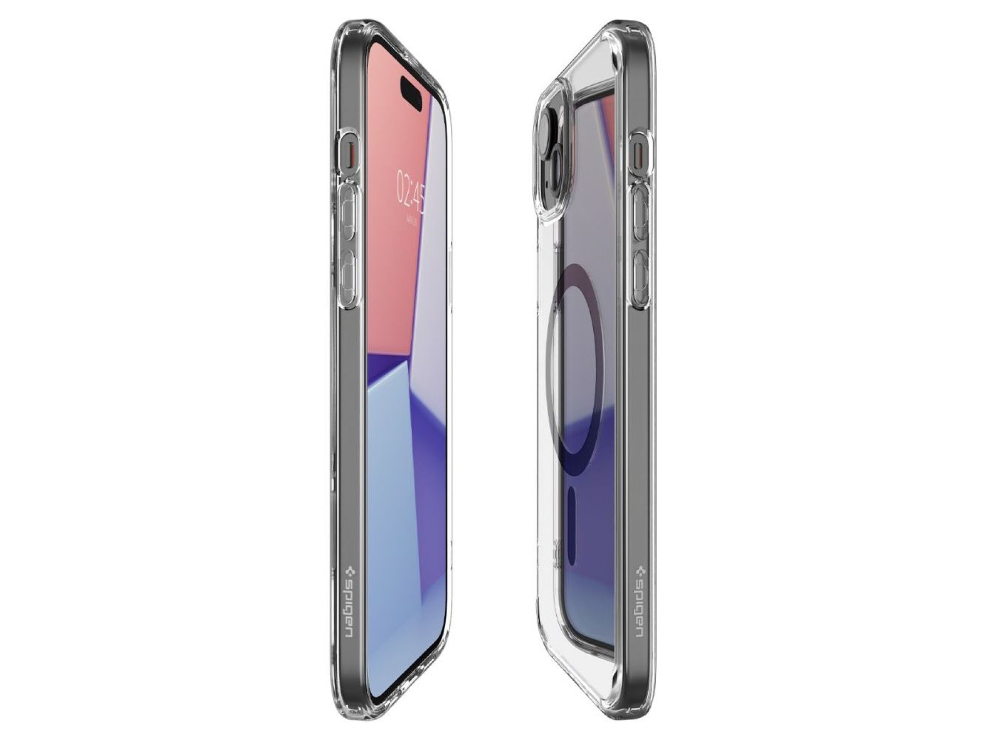 Spigen Ultra Hybrid Mag Case with MagSafe for iPhone 15 Plus - Black