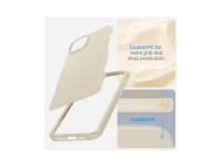 Capa Spigen Thin Fit para iPhone 15 Plus - Bege Capa Spigen Thin Fit para iPhone 15 Plus - Bege