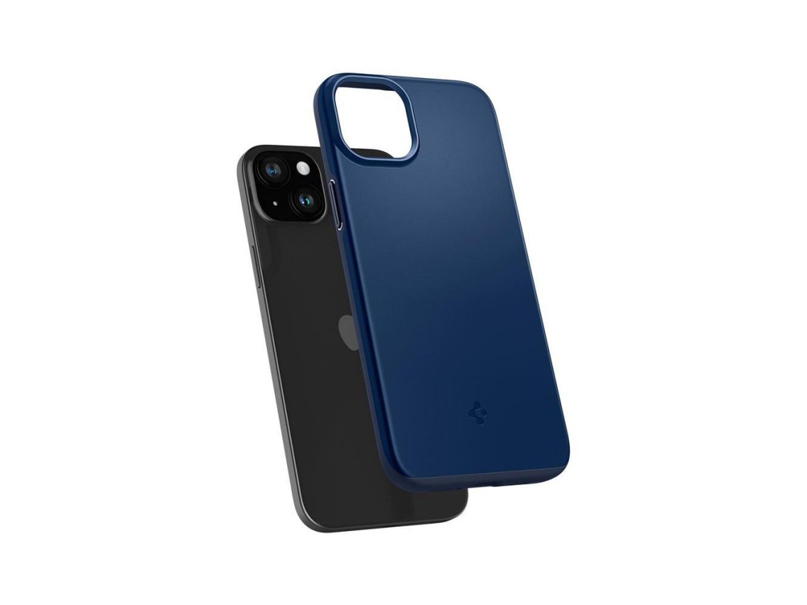 Spigen Thin Fit iPhone 15 Plus Case - Blue