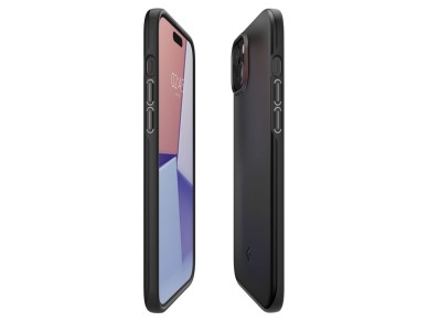 Spigen Thin Fit iPhone 15 Plus Case - Black Spigen Thin Fit iPhone 15 Plus Case - Black