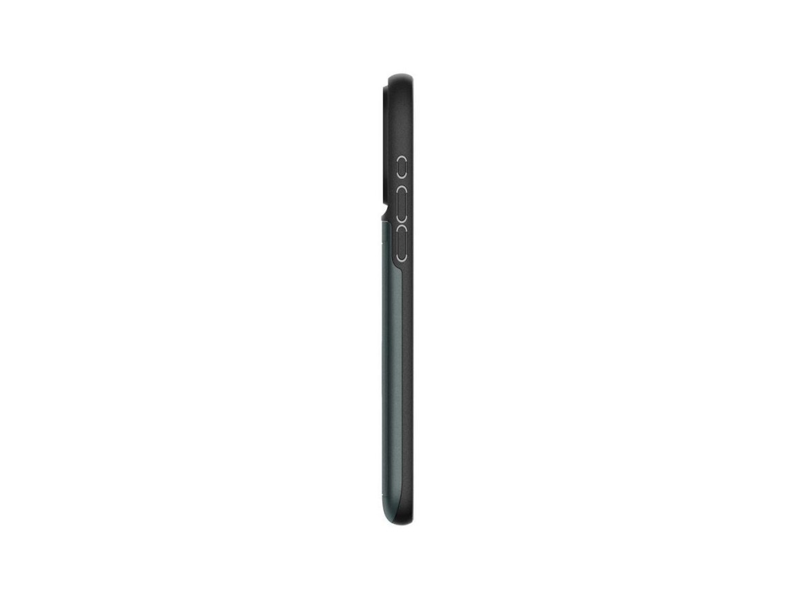 Funda Spigen Slim Armor CS para iPhone 15 Pro Max - Verde oscuro