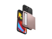 Capa Spigen Slim Armor CS para iPhone 15 Pro Max - Rosa Capa Spigen Slim Armor CS para iPhone 15 Pro Max - Rosa